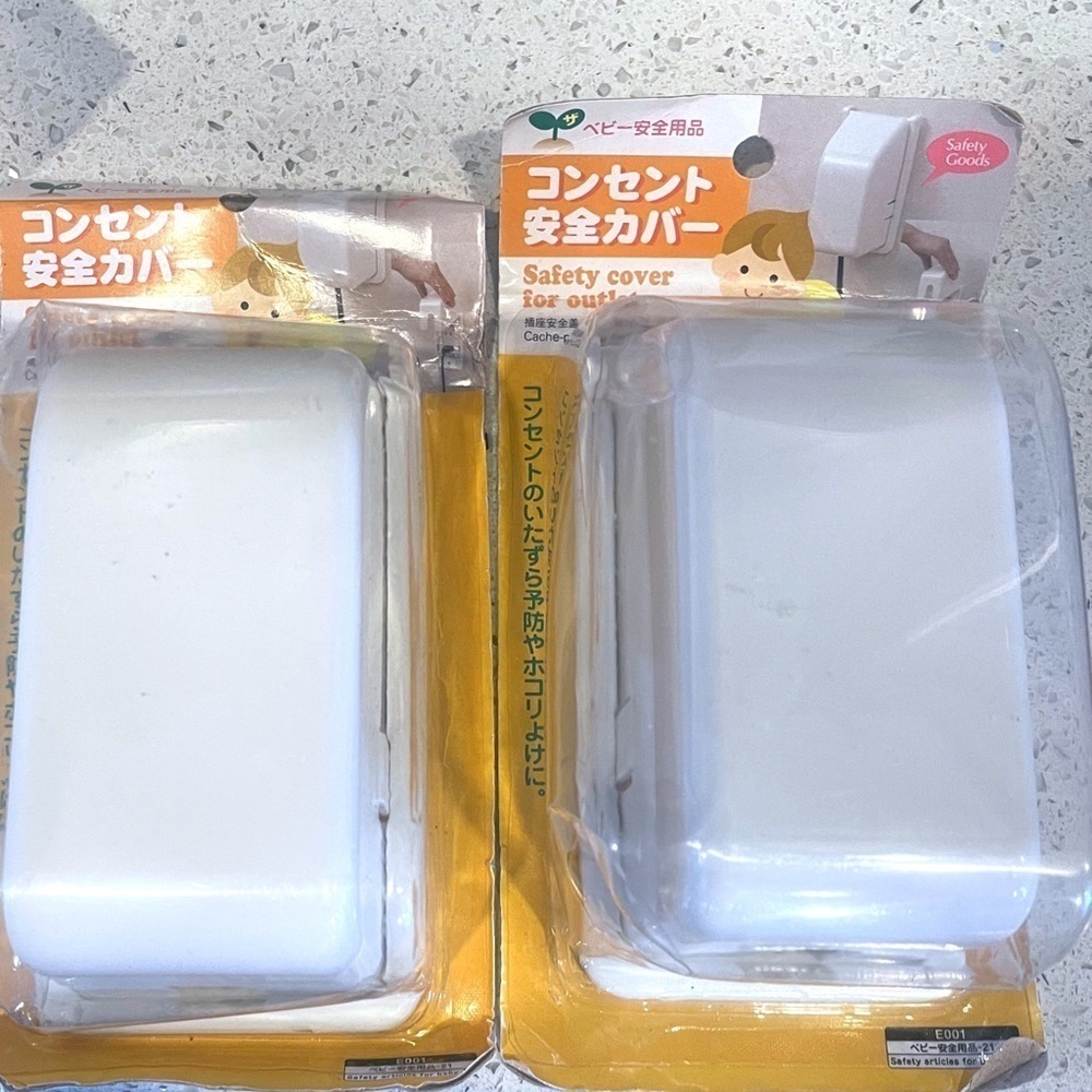 Two electrical covers for baby proofing​​